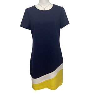 TOMMY HILFIGER Short Sleeve Mini Sheath Dress